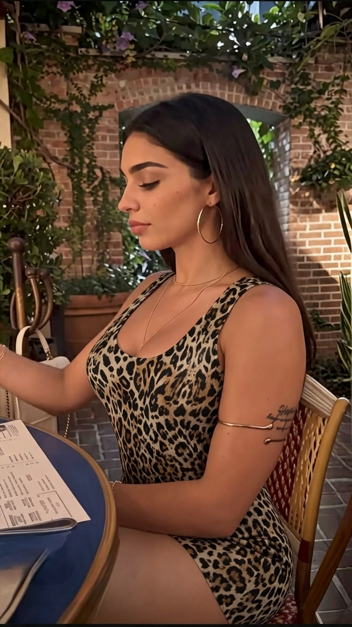 Leopard Print Racerback Dress — Women's Animal Print Summer Dress