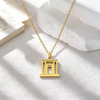 Jerusalem Holy Second Temple Pendant Necklace for Women Men Beit Hamikdash Jewish Temple Religious Art Judaica Jewelry Gifts