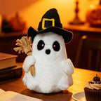 Halloween Plush Toy Soft Stuffed Ghost Bat Pumpkin Grim Reaper Dolls Cute Plushies for Kids Halloween Party Favors & Home Decor