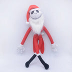25cm Cartoon Anime Halloween The Nightmare Before Christmas Horror Pumpkin Skeleton Composite Plush Doll Toy Children Kids Gift