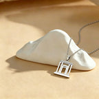 Jerusalem Holy Second Temple Pendant Necklace for Women Men Beit Hamikdash Jewish Temple Religious Art Judaica Jewelry Gifts