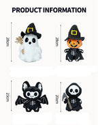 Halloween Set Pillows Pumpkins Ghosts Fun Accessories Holiday Decorations Plush Toys and Bag Charms Party Decor